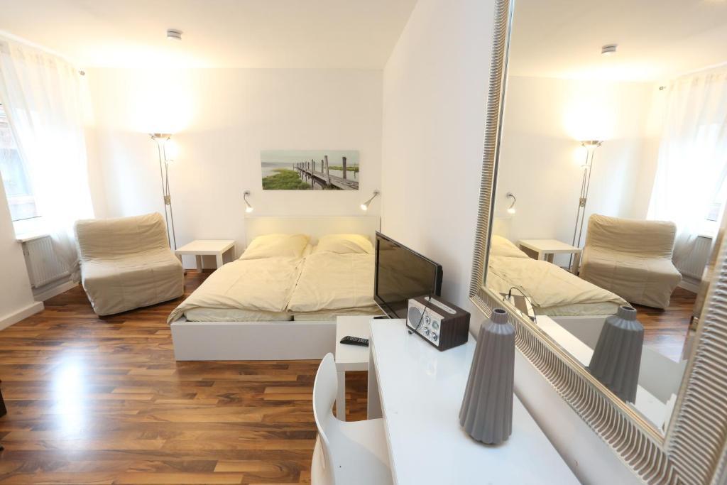 Apartments Thommen Norimberk Pokoj fotografie